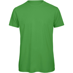 Abbigliamento Uomo T-shirts a maniche lunghe B And C TM042 Verde