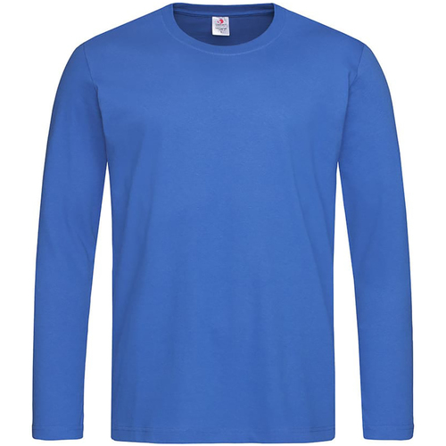 Abbigliamento Uomo T-shirts a maniche lunghe Stedman AB277 Blu