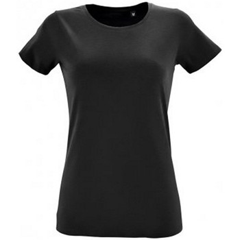Abbigliamento Donna T-shirt maniche corte Sols 2758 Nero