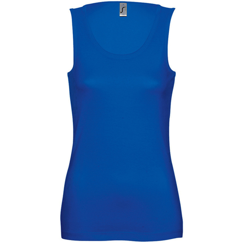 Abbigliamento Donna Top / T-shirt senza maniche Sols Jane Blu
