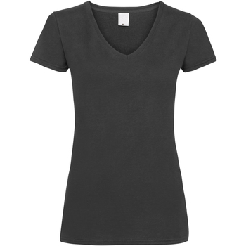Abbigliamento Donna T-shirt maniche corte Universal Textiles Value Nero
