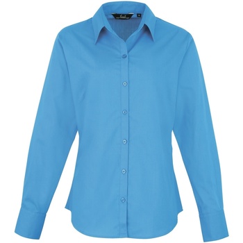 Abbigliamento Donna Camicie Premier PR300 Blu