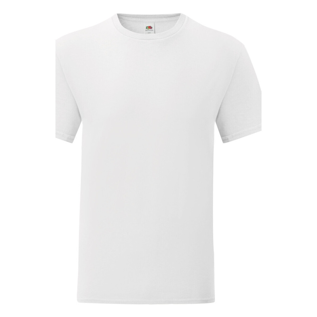 Abbigliamento Uomo T-shirts a maniche lunghe Fruit Of The Loom Iconic 150 Bianco