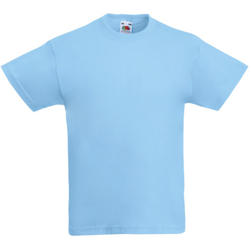 Abbigliamento Unisex bambino T-shirt maniche corte Fruit Of The Loom 61019 Blu