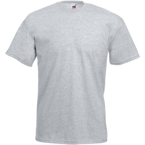 Abbigliamento Uomo T-shirt maniche corte Fruit Of The Loom 61036 Grigio