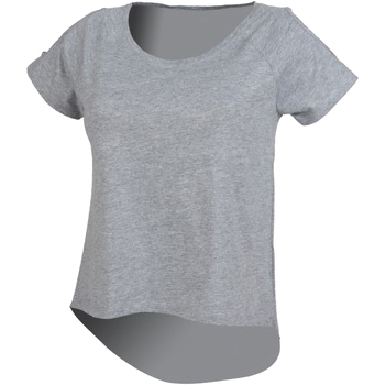 Abbigliamento Donna T-shirt maniche corte Skinni Fit SK233 Grigio