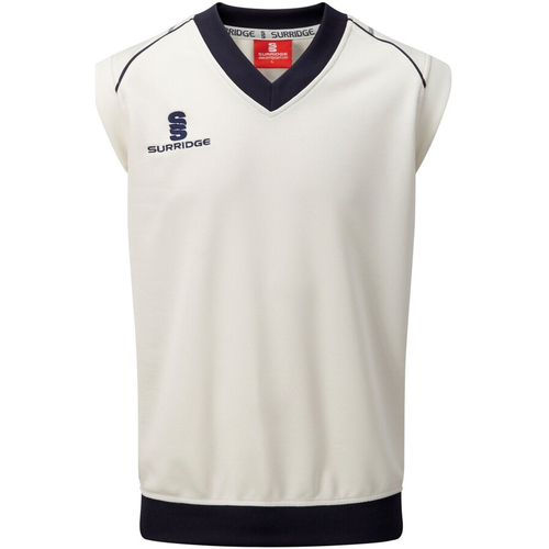 Abbigliamento Uomo Top / T-shirt senza maniche Surridge SU012 Bianco