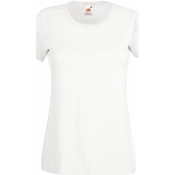 Abbigliamento Donna T-shirt maniche corte Universal Textiles 61372 Bianco