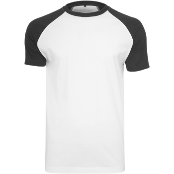 Abbigliamento Uomo T-shirts a maniche lunghe Build Your Brand BY007 Nero