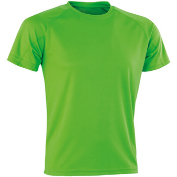 Abbigliamento T-shirts a maniche lunghe Spiro Aircool Verde