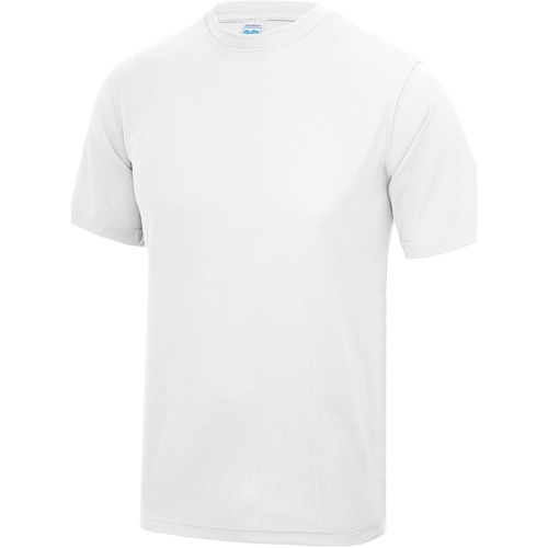 Abbigliamento Uomo T-shirts a maniche lunghe Awdis Just Cool Performance Bianco