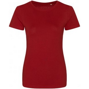 Abbigliamento Donna T-shirt maniche corte Ecologie EA01F Rosso