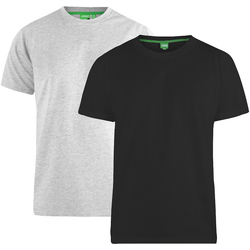 Abbigliamento Uomo T-shirts a maniche lunghe Duke Fenton D555 Nero
