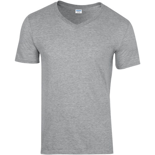 Abbigliamento Uomo T-shirt maniche corte Gildan 64V00 Grigio