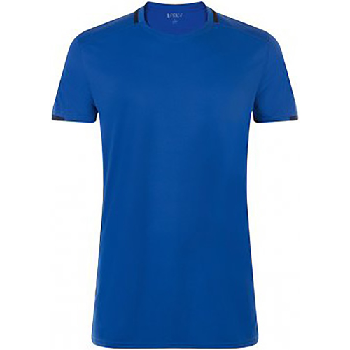 Abbigliamento Uomo T-shirt & Polo Sols 01717 Blu