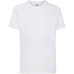 Abbigliamento Unisex bambino T-shirt maniche corte Fruit Of The Loom 61033 Bianco