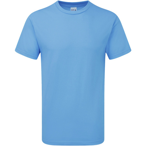 Abbigliamento Uomo T-shirts a maniche lunghe Gildan H000 Blu