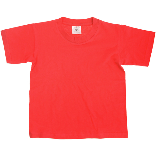 Abbigliamento Unisex bambino T-shirt maniche corte B And C Exact Rosso