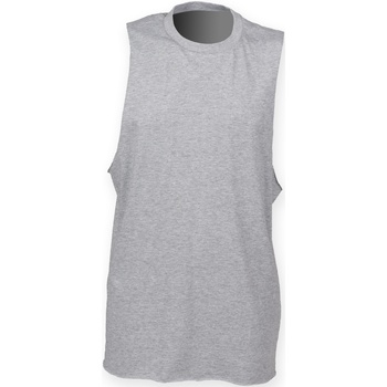 Abbigliamento Uomo Top / T-shirt senza maniche Skinni Fit SF232 Grigio