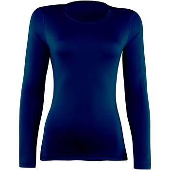 Abbigliamento Donna T-shirts a maniche lunghe Rhino  Blu