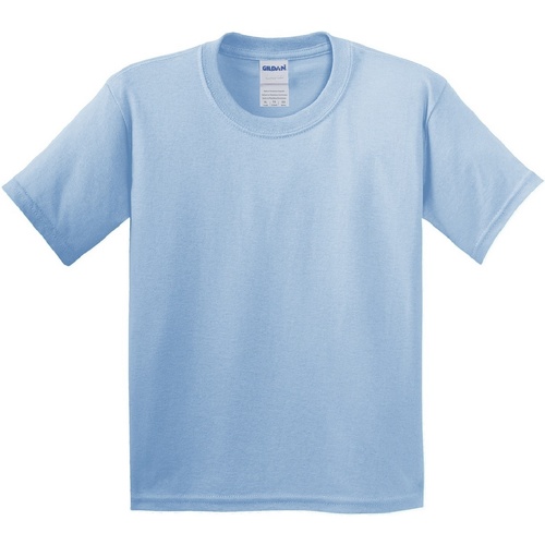 Abbigliamento Unisex bambino T-shirts a maniche lunghe Gildan 64000B Blu