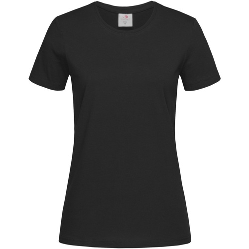 Abbigliamento Donna T-shirts a maniche lunghe Stedman AB278 Nero