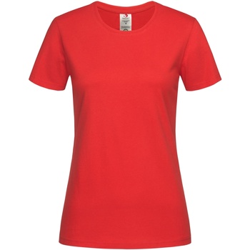 Abbigliamento Donna T-shirts a maniche lunghe Stedman AB458 Rosso