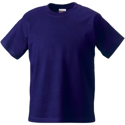 Abbigliamento Unisex bambino T-shirt maniche corte Jerzees Schoolgear ZT180B Viola