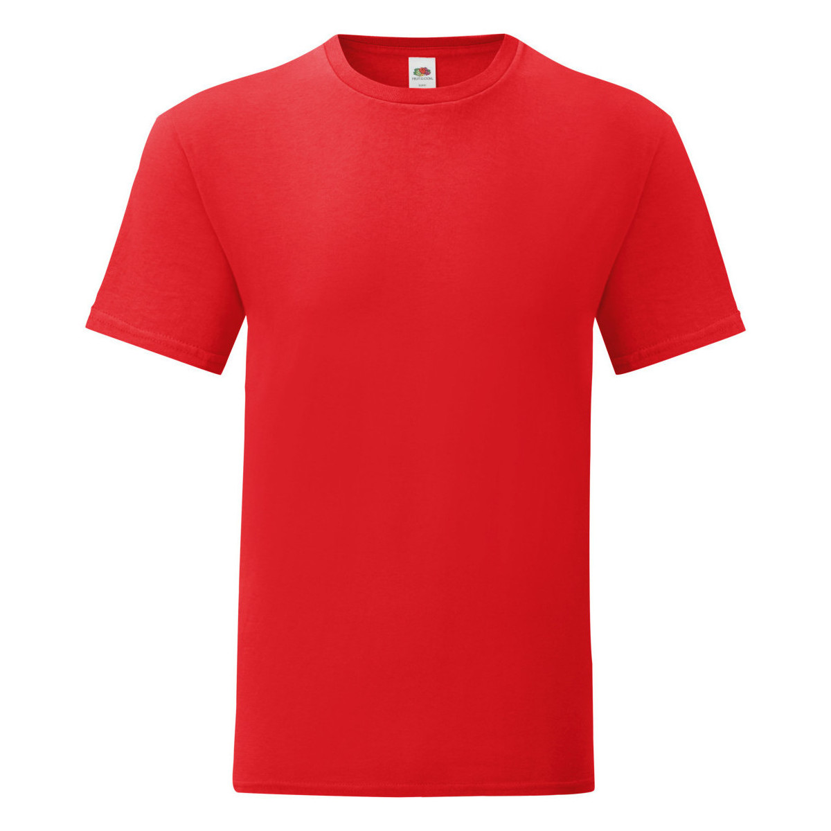 Abbigliamento Uomo T-shirts a maniche lunghe Fruit Of The Loom Iconic 150 Rosso