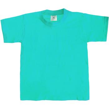 Abbigliamento Unisex bambino T-shirt maniche corte B And C TK301 Blu