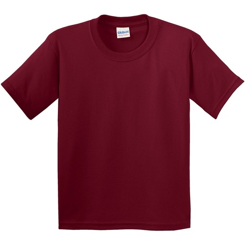 Abbigliamento Unisex bambino T-shirt maniche corte Gildan 5000B Rosso