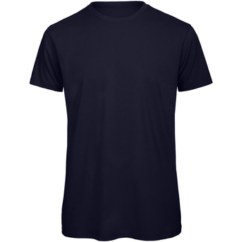Abbigliamento Uomo T-shirts a maniche lunghe B And C TM042 Blu