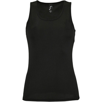 Abbigliamento Donna Top / T-shirt senza maniche Sols 2117 Nero