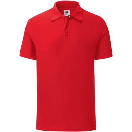 Abbigliamento Uomo T-shirt & Polo Fruit Of The Loom Iconic Rosso
