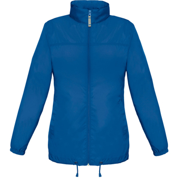 Abbigliamento Donna giacca a vento B And C JW902 Blu