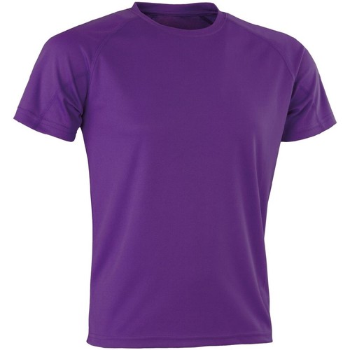 Abbigliamento T-shirt & Polo Spiro Aircool Viola