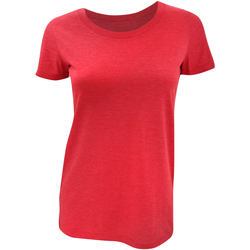 Abbigliamento Donna T-shirts a maniche lunghe Bella + Canvas BE8413 Rosso