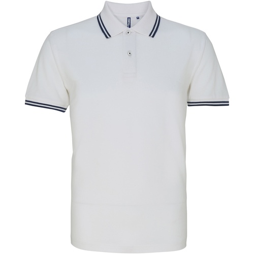 Abbigliamento Uomo T-shirt & Polo Asquith & Fox AQ011 Bianco