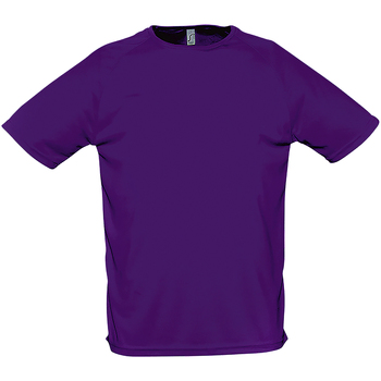 Abbigliamento Uomo T-shirt maniche corte Sols 11939 Viola