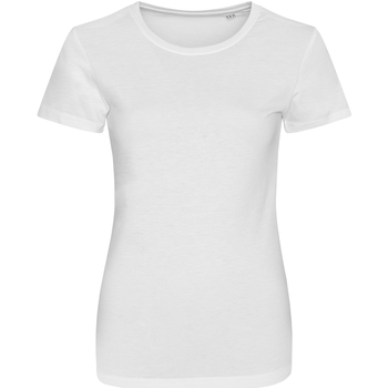 Abbigliamento Donna T-shirts a maniche lunghe Awdis JT01F Bianco
