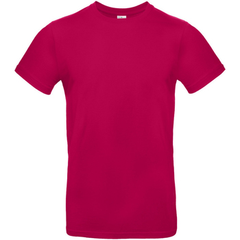 Abbigliamento Uomo T-shirts a maniche lunghe B And C TU03T Rosso