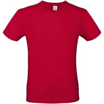 Abbigliamento Uomo T-shirts a maniche lunghe B And C TU01T Rosso