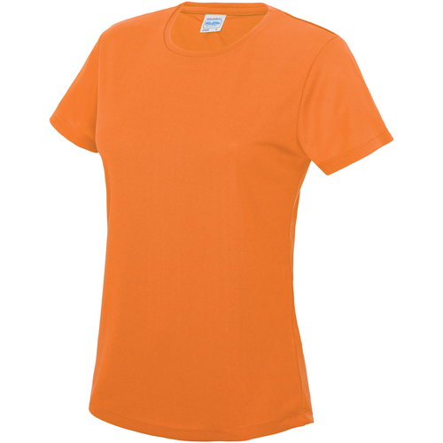 Abbigliamento Donna T-shirts a maniche lunghe Awdis Cool Arancio