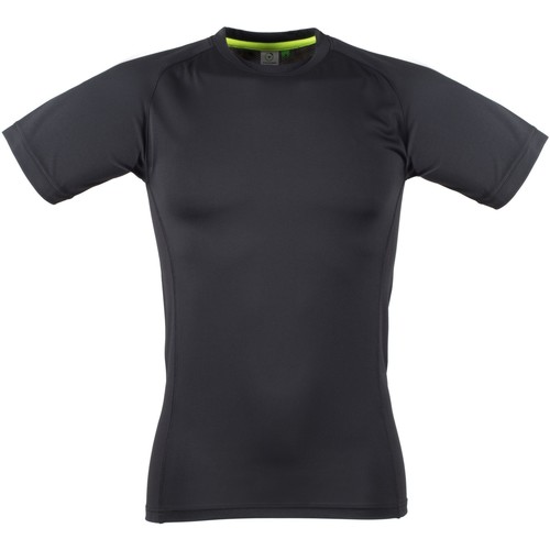 Abbigliamento Uomo T-shirt maniche corte Tombo Teamsport TL515 Nero