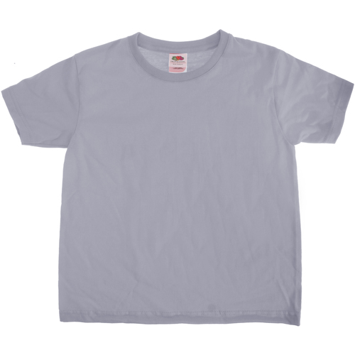 Abbigliamento Unisex bambino T-shirt maniche corte Fruit Of The Loom 61015 Grigio
