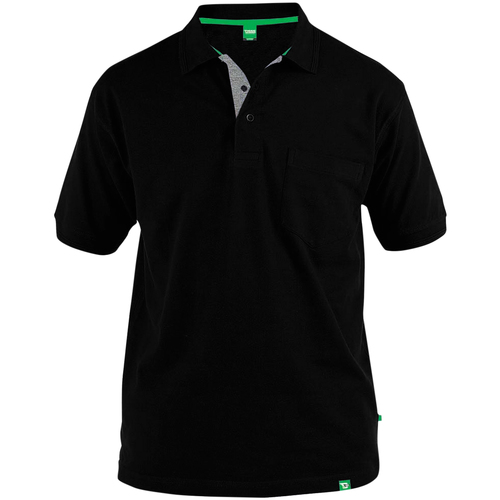 Abbigliamento Uomo T-shirt & Polo Duke DC177 Nero