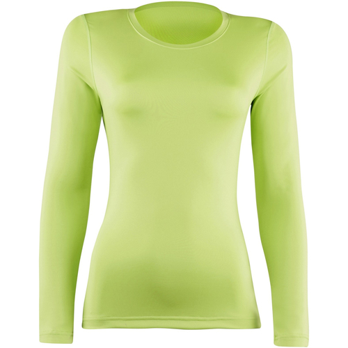 Abbigliamento Donna T-shirts a maniche lunghe Rhino RH003 Verde