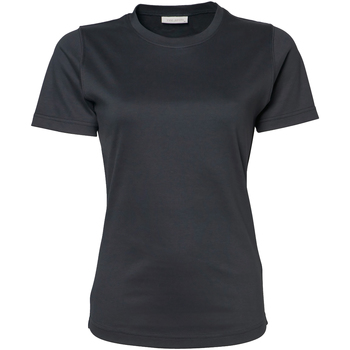 Abbigliamento Donna T-shirt maniche corte Tee Jays Interlock Grigio