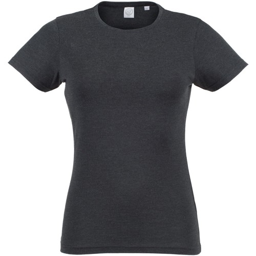 Abbigliamento Donna T-shirt maniche corte Skinni Fit SK161 Nero