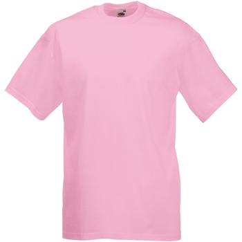 Abbigliamento Uomo T-shirt maniche corte Fruit Of The Loom 61036 Rosso